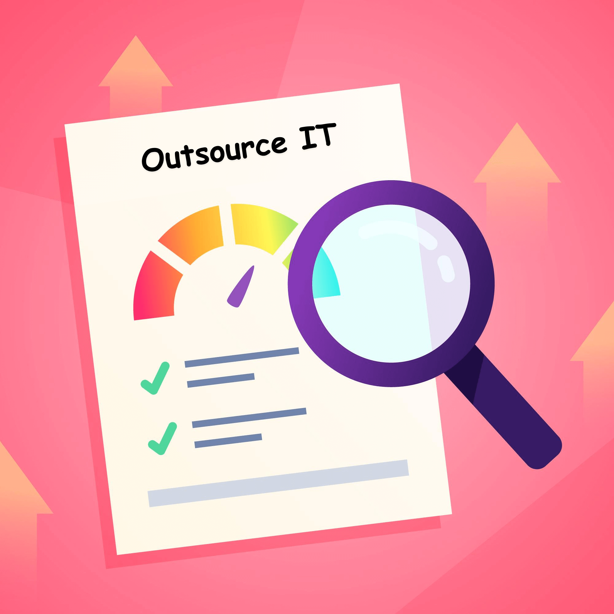 อินโฟกราฟิกข้อดีของ IT Outsourcing